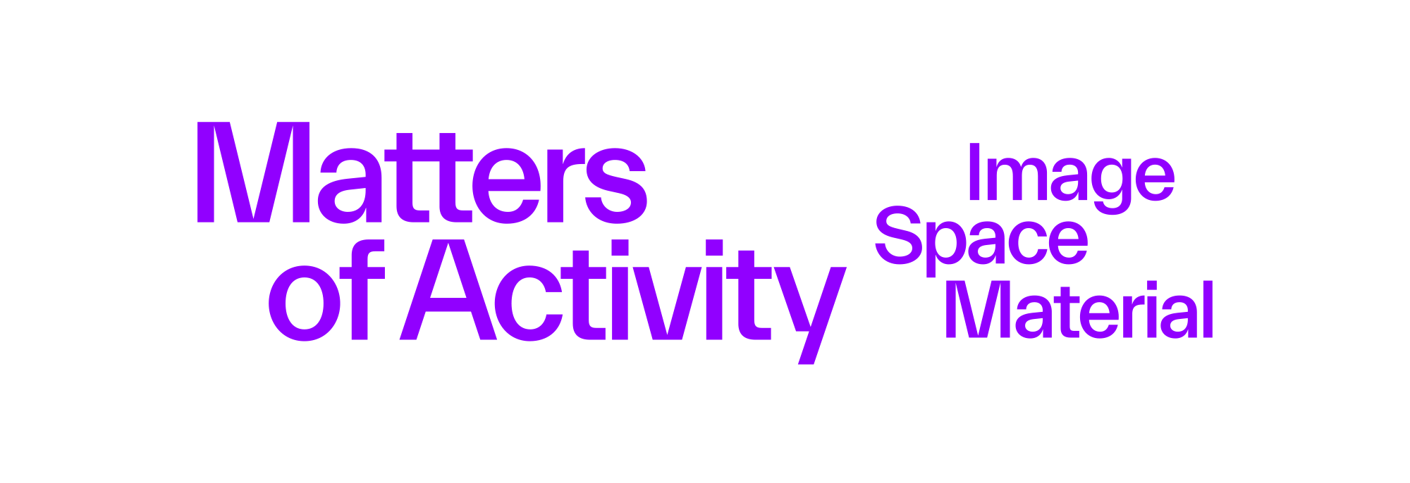 Matters of Activity — Image Space Material